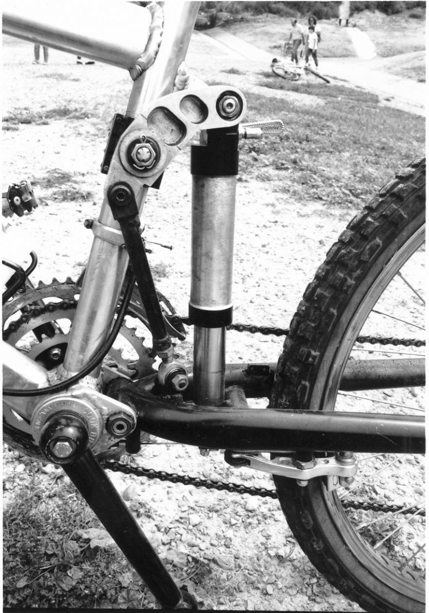 first dual suspension mountain bike